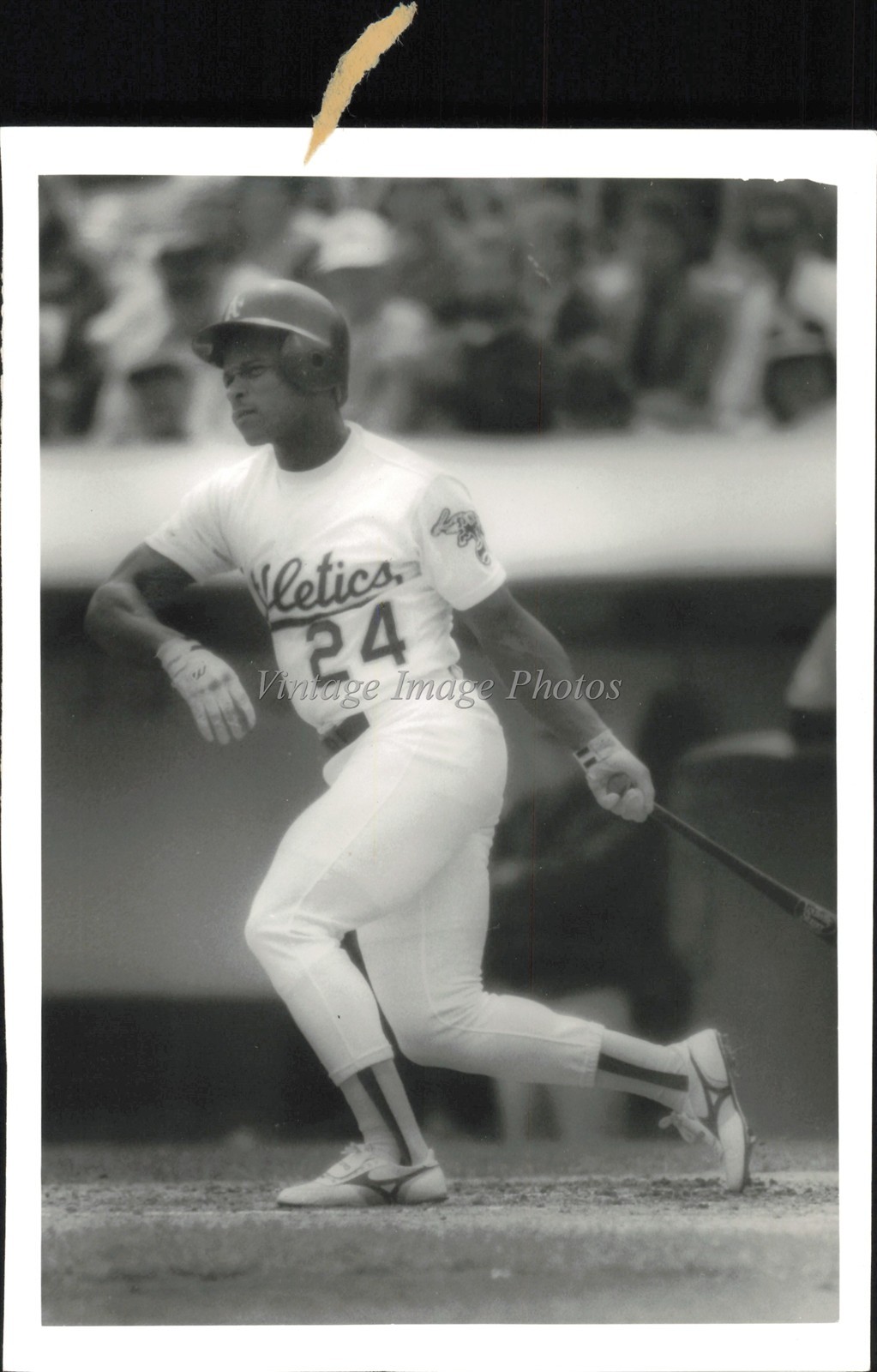 Rickey Henderson St Catharines Baseball Action Vic Milton Photo 5X7