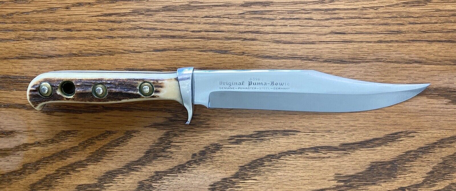 11” Original Puma Bowie Knife 6396 w/sheath- Fixed Blade