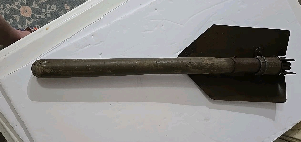 Vintage Original US Military E-TOOL SHOVEL Made In Korea 1950-1953 Militaria Vintage Original US Military E-TOOL SHOVEL Made In Korea 1950-1953 Militaria