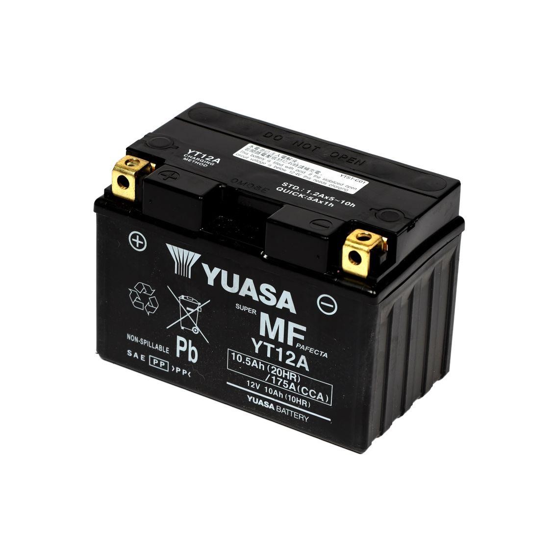 Yuasa Battery YT12A(WC) To Fit Suzuki GSXR 1000cc 2005-2017