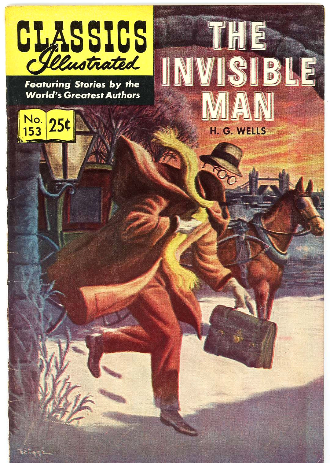 Classics Illustrated Comics   5 Issues  Invisible Man  Rough Rider  80 Days  Kim