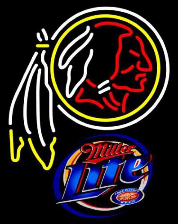 Washington Redskins Commanders Beer 10\