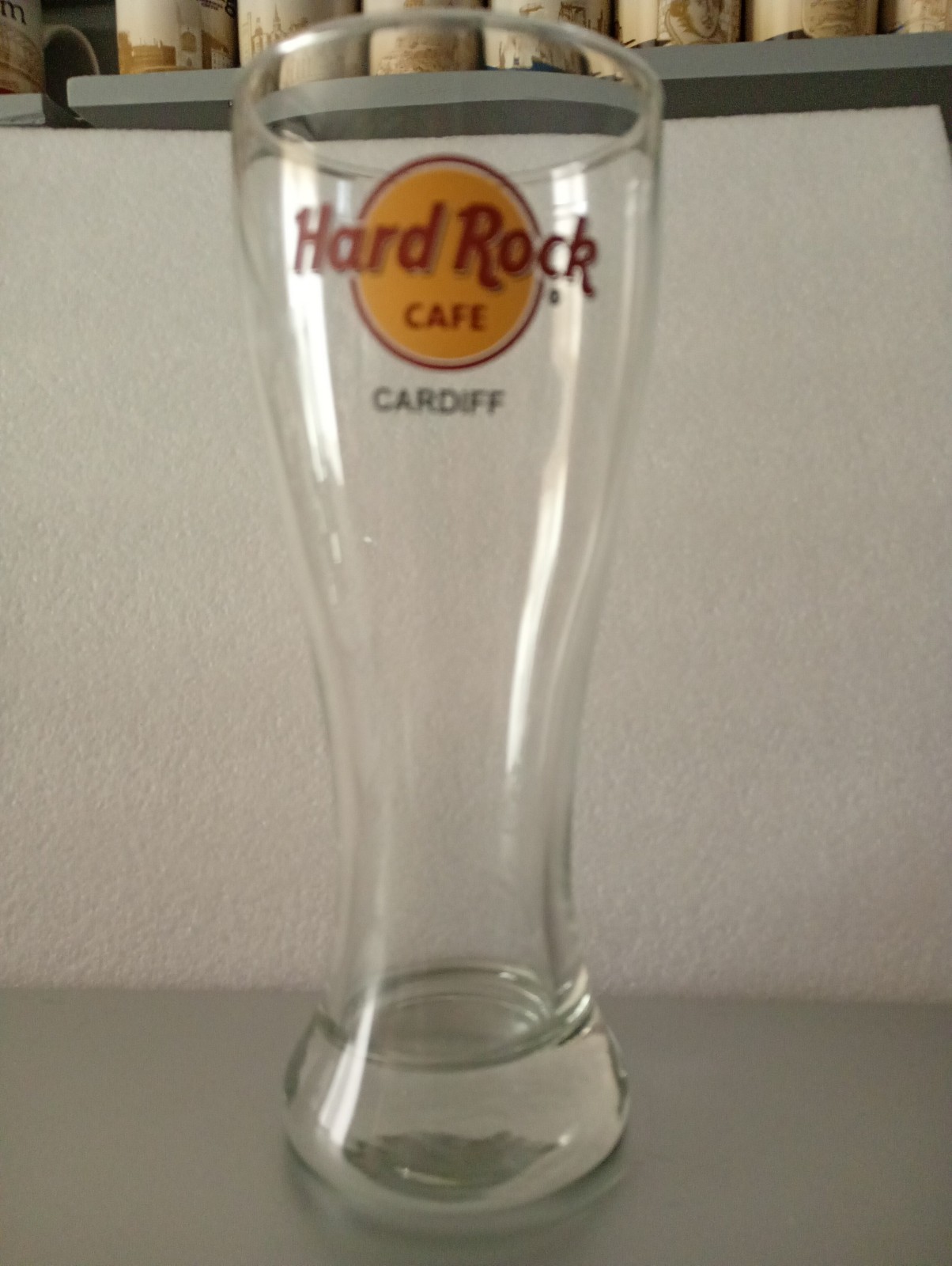 hard rock cafe pilsner glass cardiff [b]