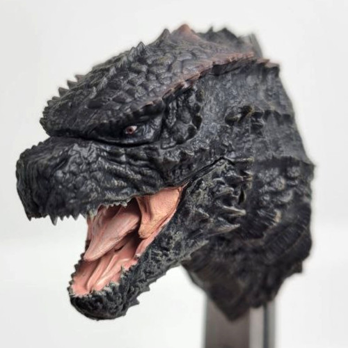 BANDAI ICHIBAN KUJI GODZILLA Evolved 2024 New Empire Head Magnet 2