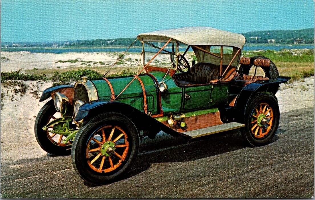 1913 POPE HARTFORD ROADSTER automobile Postcard