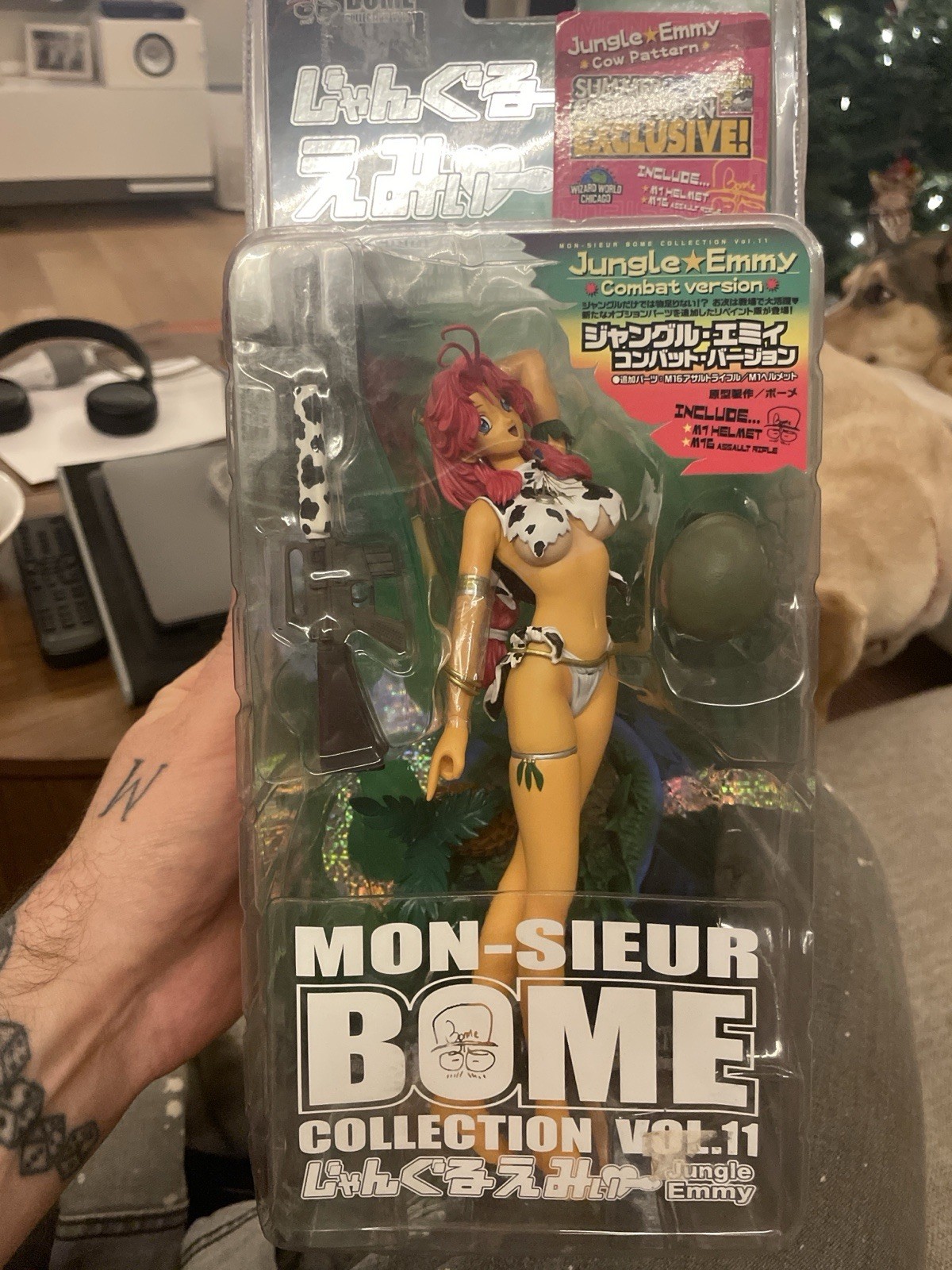 Kaiyodo BOME Vol. 11 Jungle Emmy Combat Ver. Cow Pattern SDCC 2007 Exclusive
