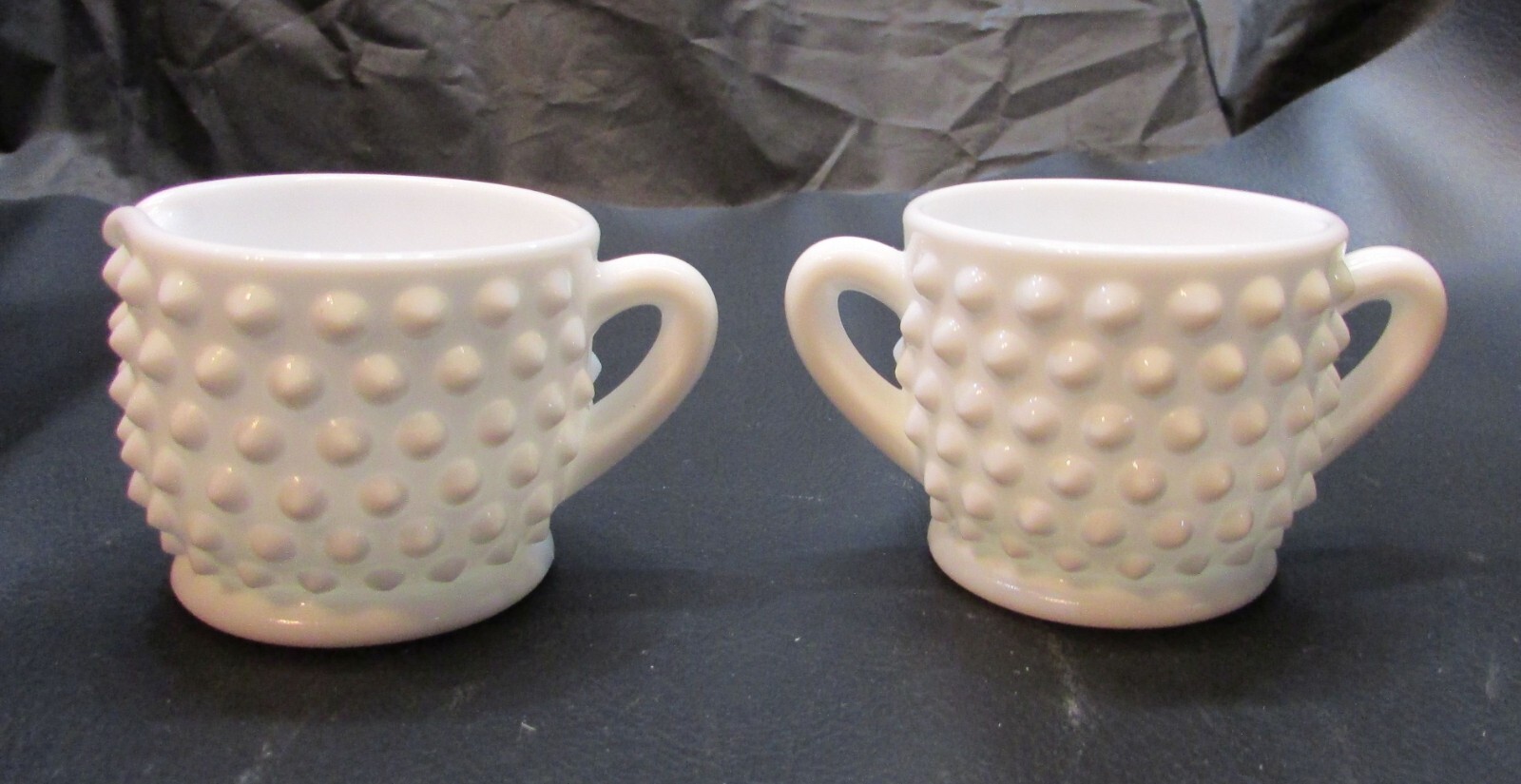 Fenton Hobnail White Milk Glass Miniature 2