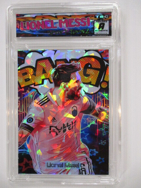 2026 Lionel Messi Bang SP/500 Graded Ice Refractor Soccer Bin-34 rc