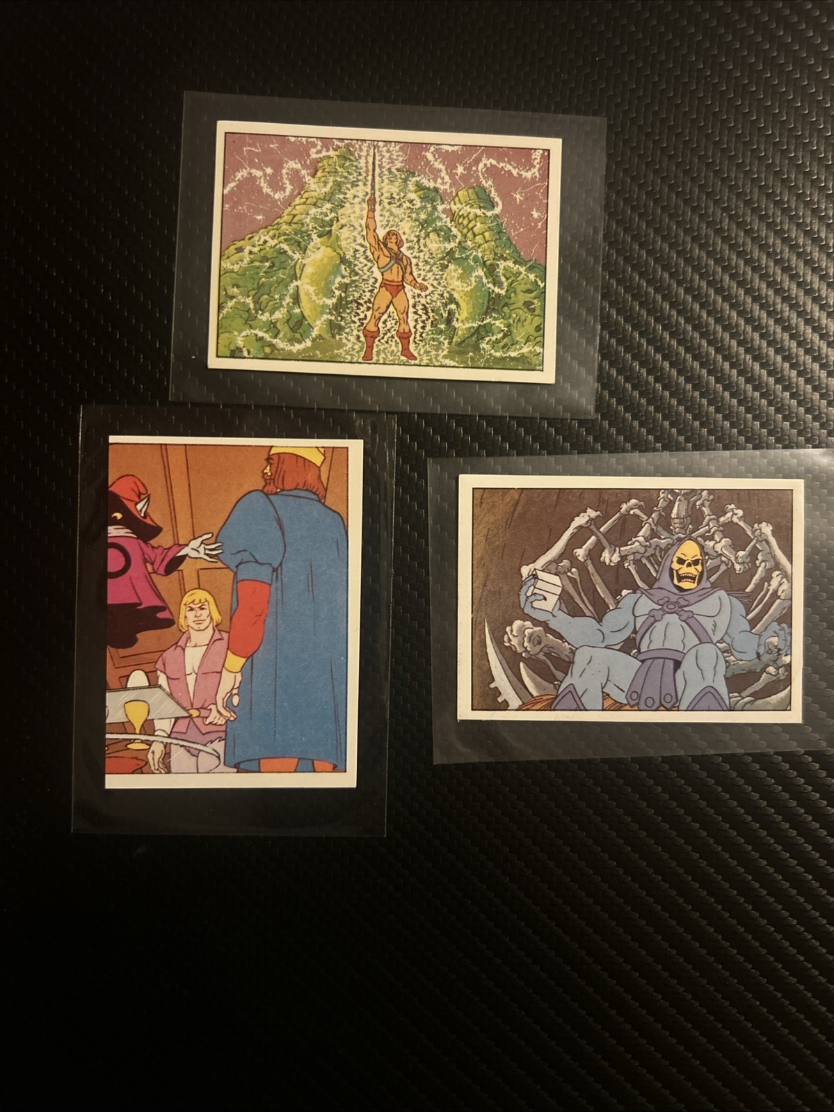 He-Man ROOKIE SKELETOR Masters of The Universe MOTU Italian Foreign PANINI 1983