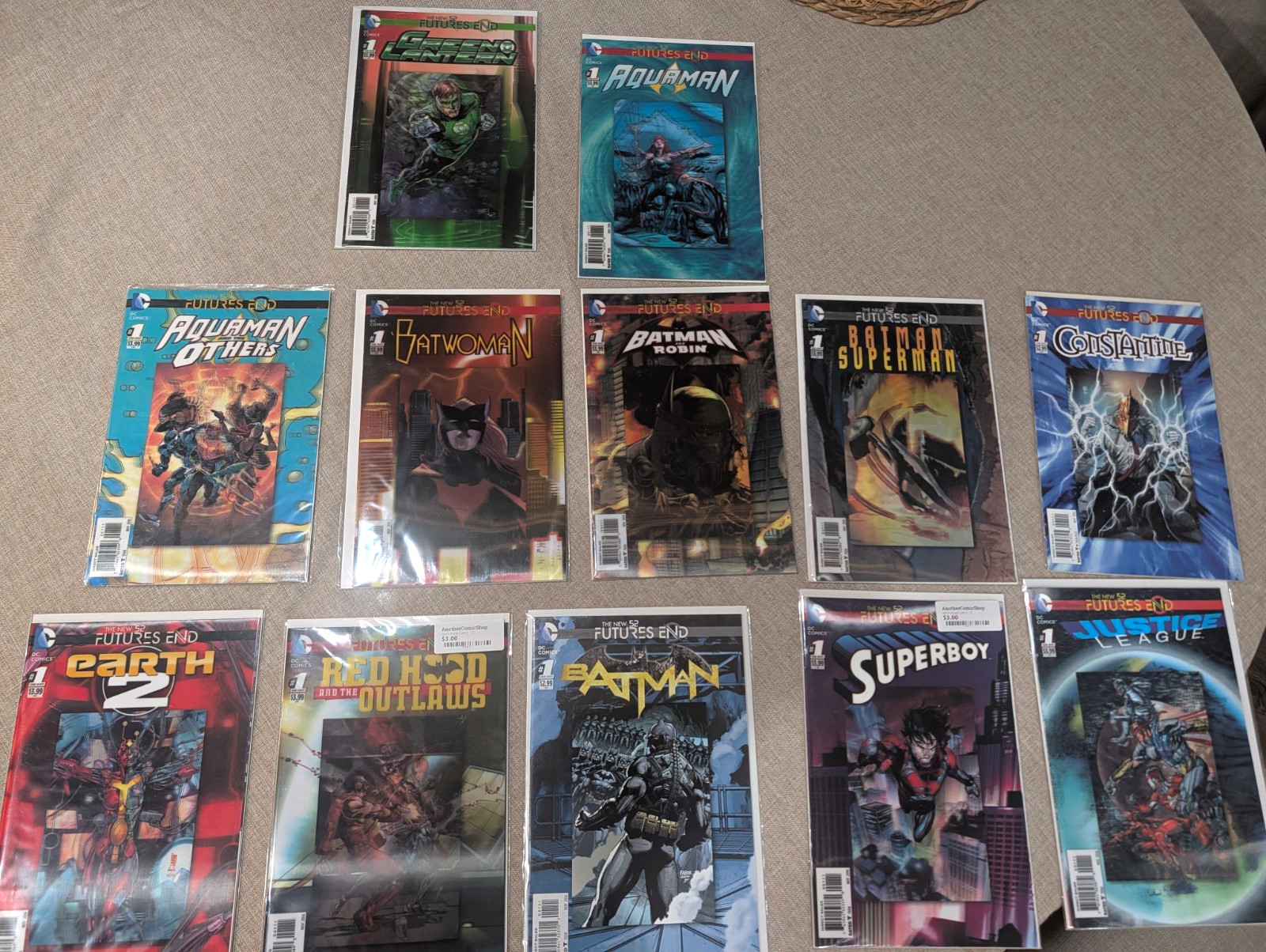 DC Comics New 52 Futures End One-Shot #1 2014 Comic Book Lot Batman JL