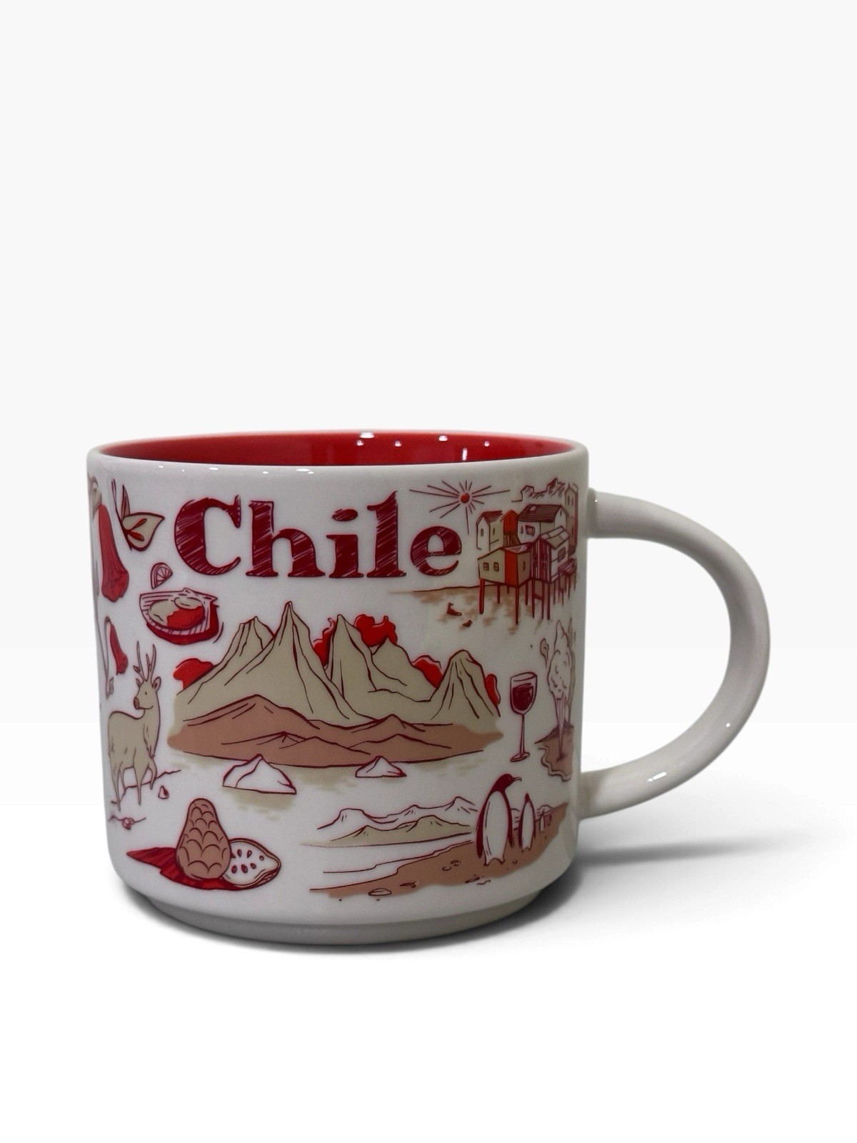 Starbucks 14oz Mug Chile  - Been There Series - Pre Owned Never Use