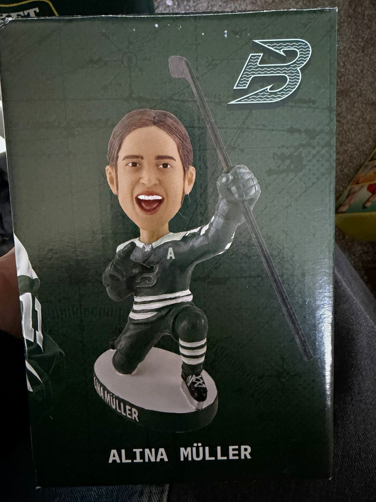 Alina Müller Boston Fleet Women’s Ice Hockey Bobblehead Collectible in Box