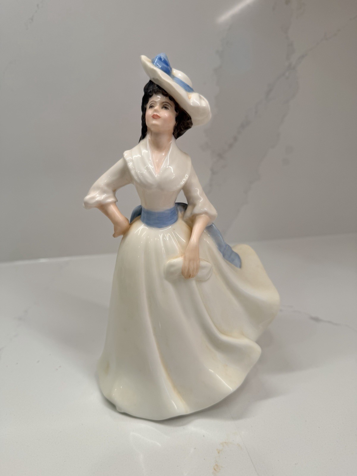 Royal Doulton Margaret HN2397 Peggy Davies Bone China Lady Figurine England