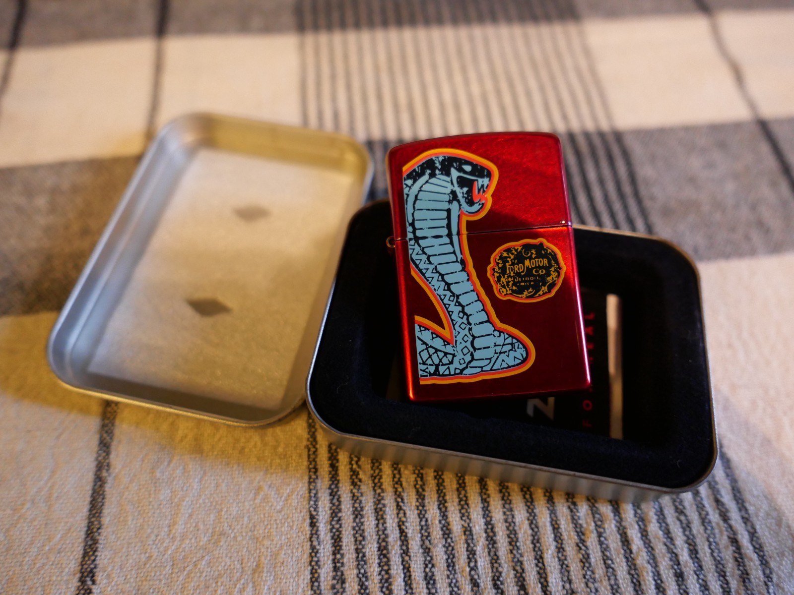 ZIPPO FORD COBRA LIGHTER 2006