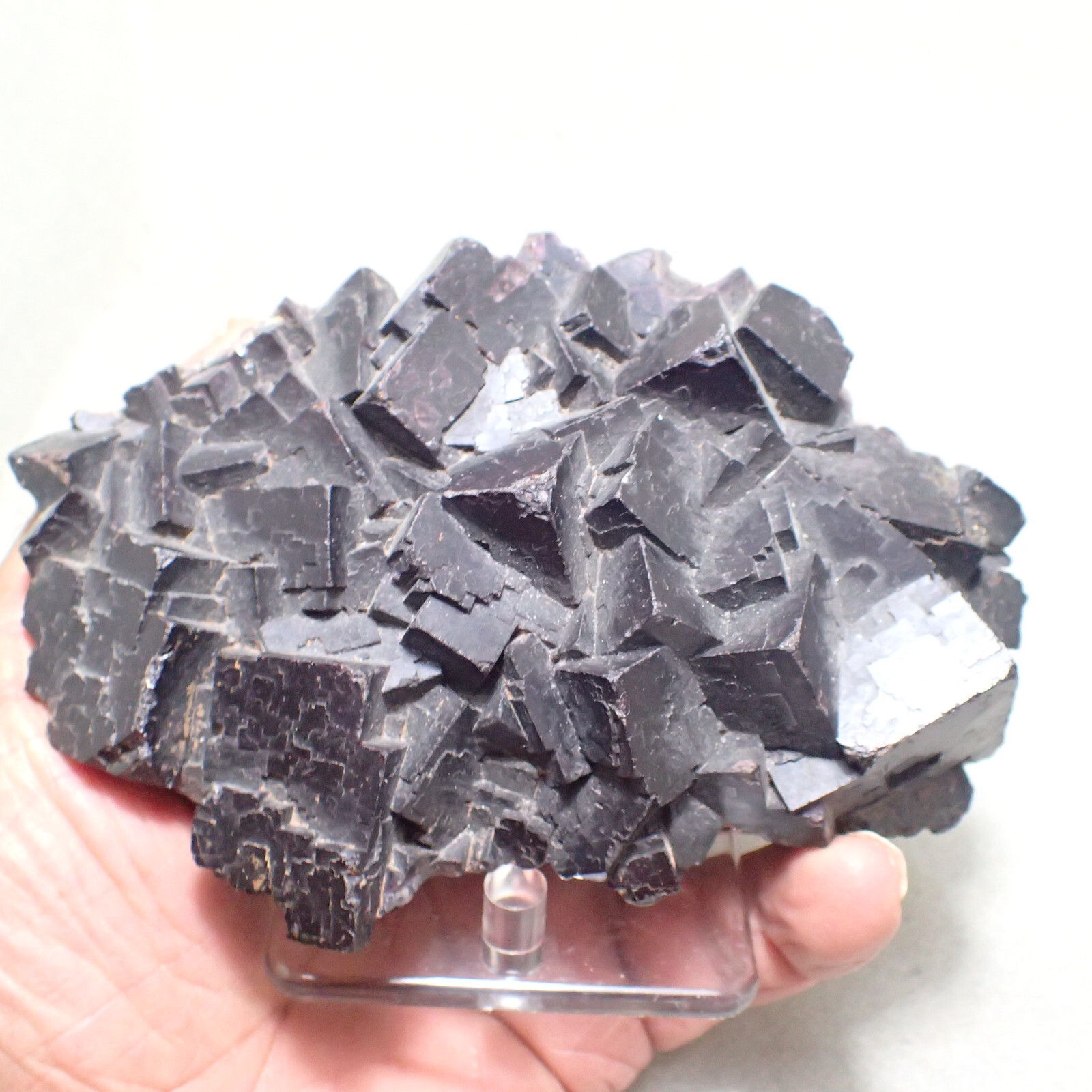 Fluorite (stinkspat), Wolsendorf, Baveria, Germany