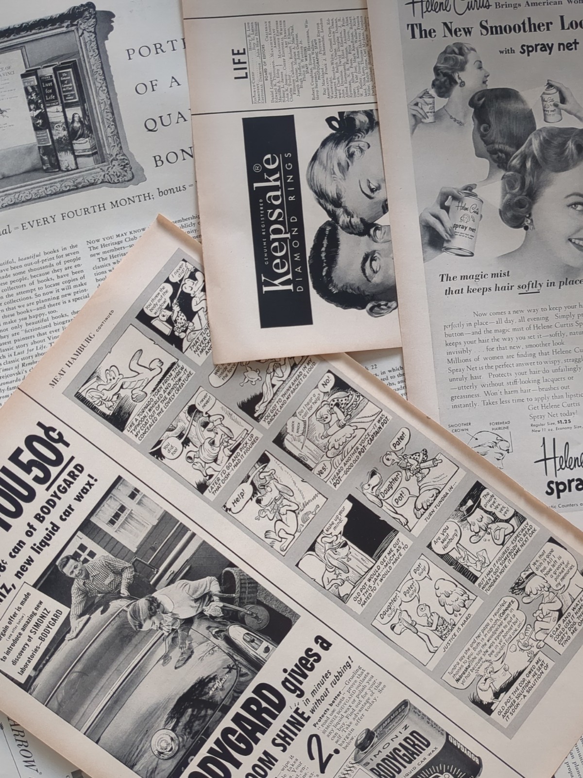 100+ Vintage Paper Ephemera Huge Lot - Perfect For Junk Journals 40\'s 50\'s 1 Lb