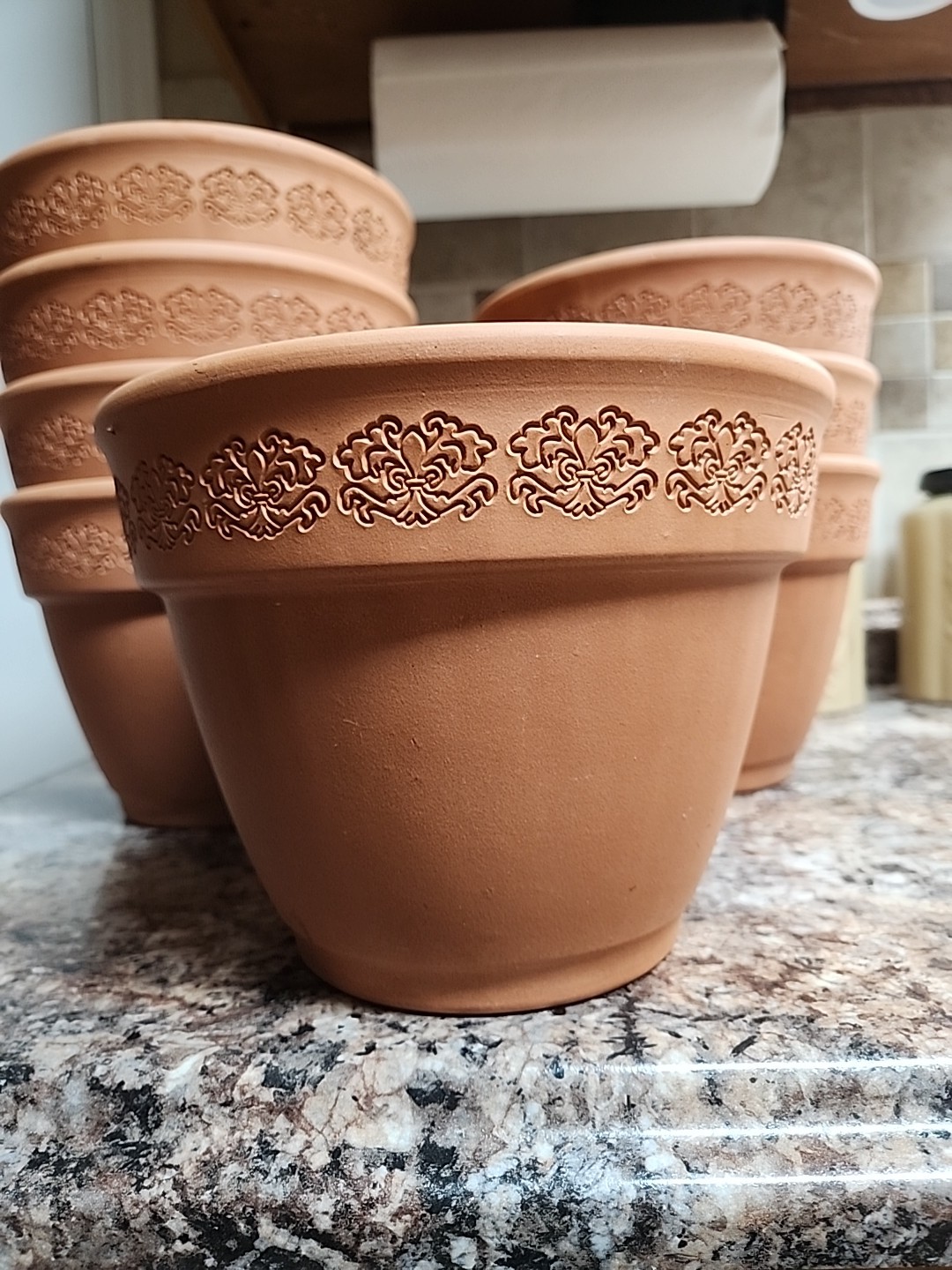 Vintage 1990\'s Deroma Garden Bell Terracotta Planter Flower Pot Medium Size Pot Vintage 1990\'s Deroma Garden Bell Terracotta Planter Flower Pot Medium Size Pot
