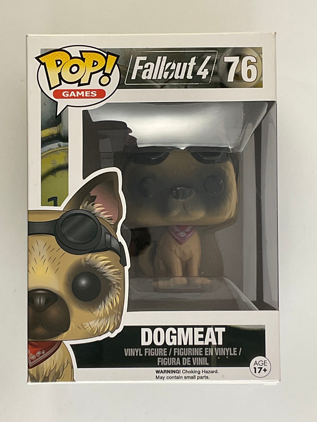 NEW Funko Pop FALLOUT 4 - DOGMEAT #76 Vinyl Figure | VAULTED