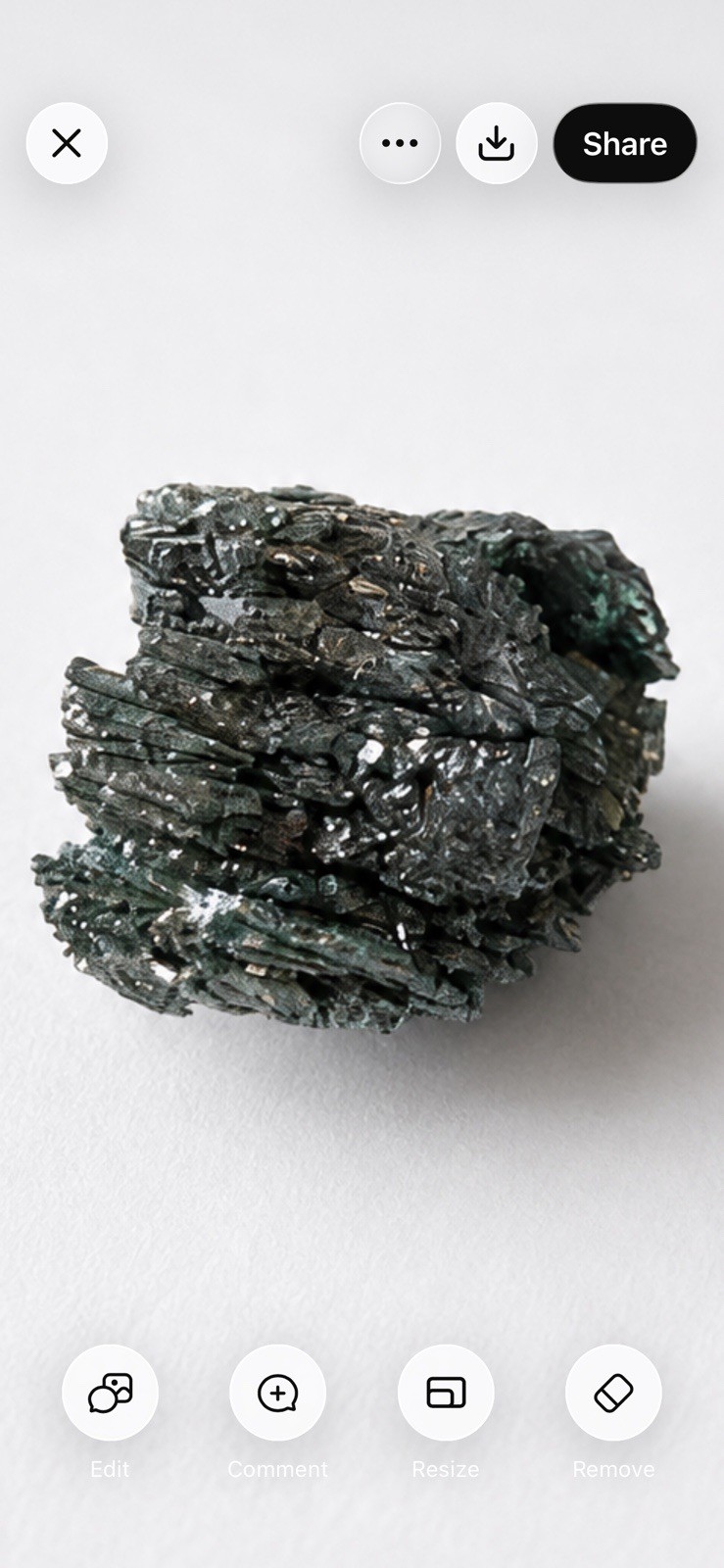 Rare Metallic Bladed Crystal Cluster Specimen – Carl A. Pitha Collection