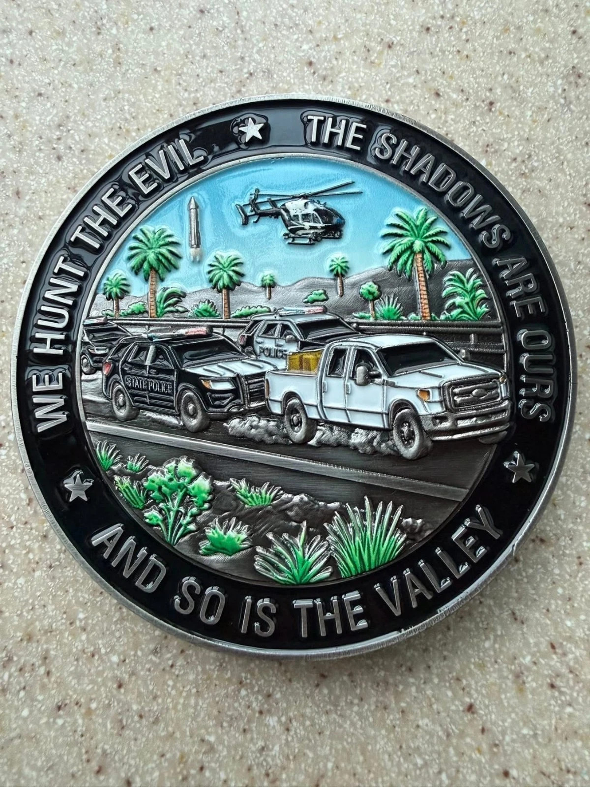 Operation Lone Star 956 Texas Border Patrol Challenge Coin Police Collector