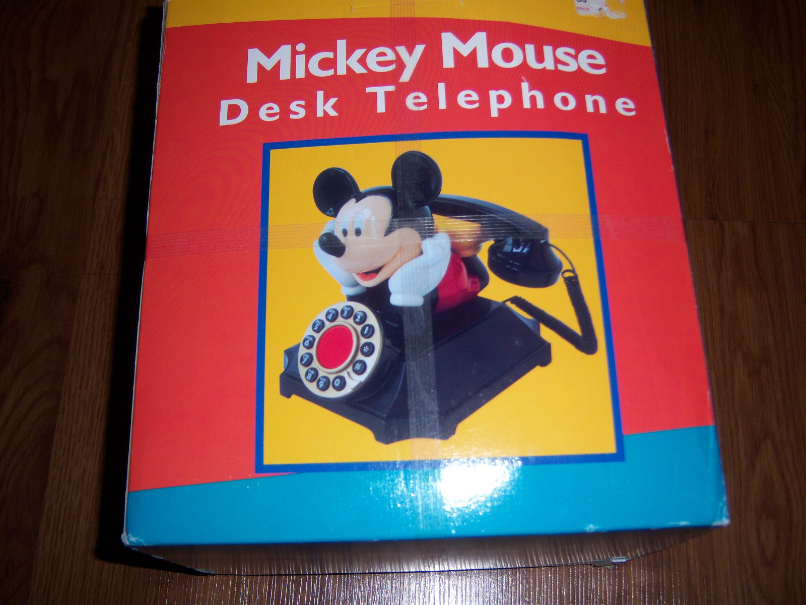 NW BOXED VTG RETRO TRENDY MCM STYLE COLLECTOR'S CUTE MICKEY MOUSE DESK TELEPHONE