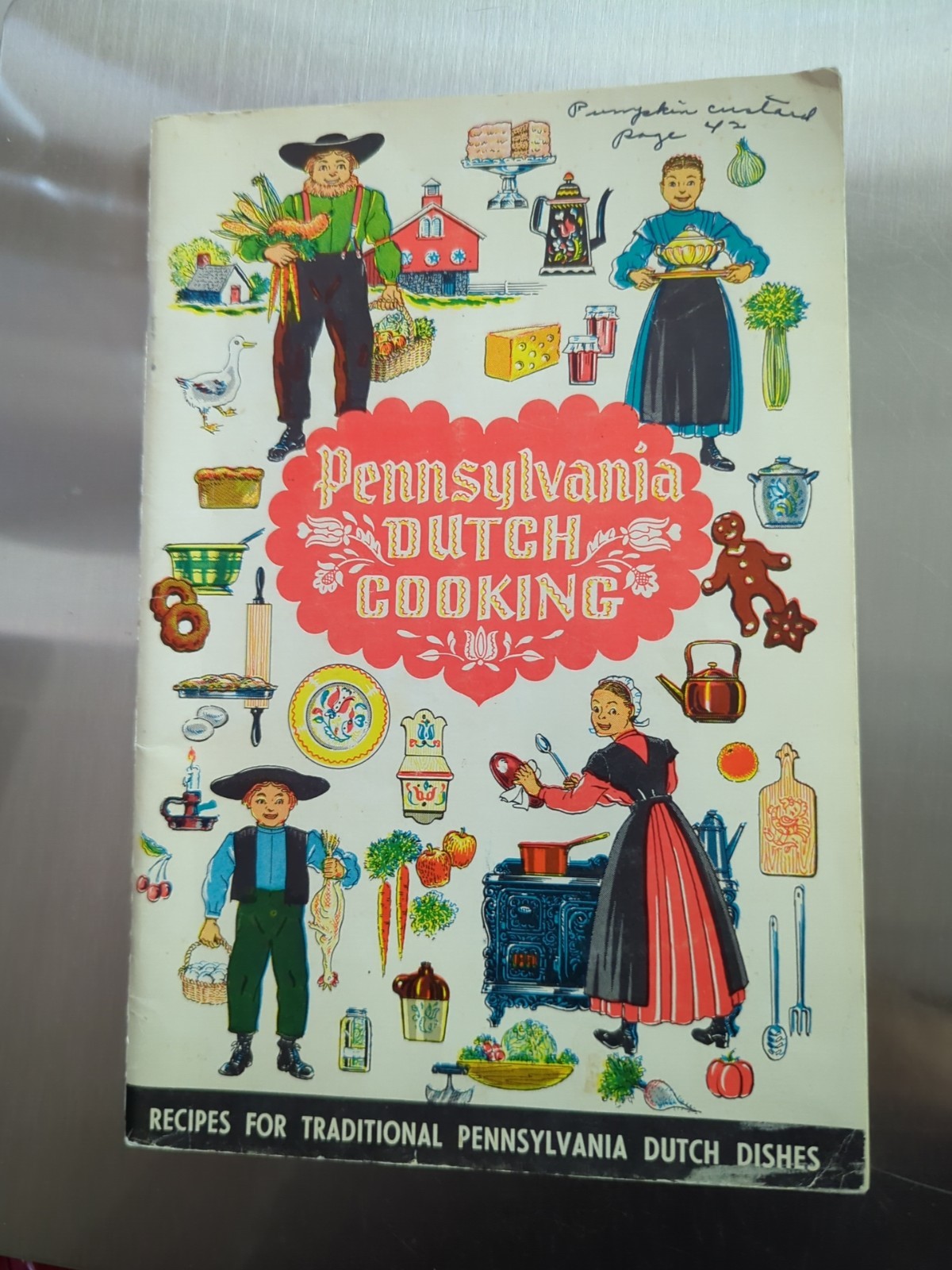 COOKBOOK RECIPES FOR TRADITIONAL PENNSYLVANIA DUTCH COOKING 48 pgs 1960