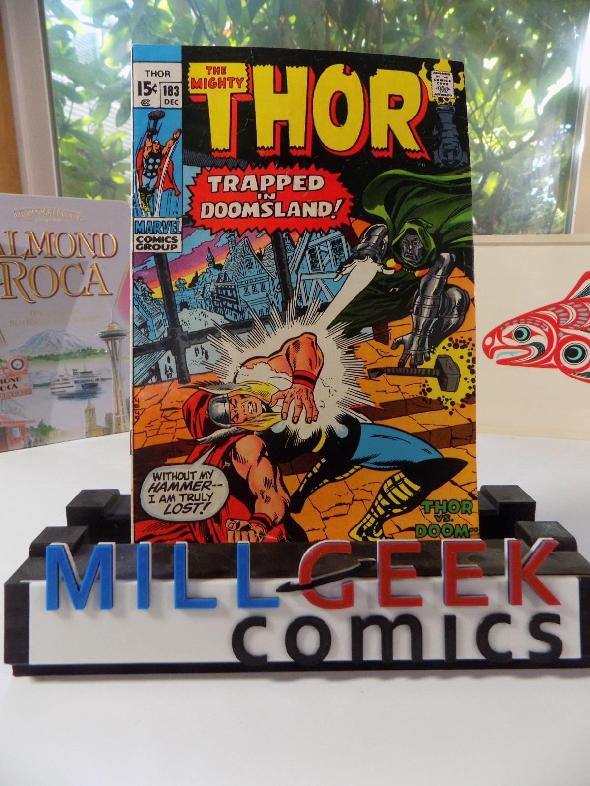 Thor #183 Marvel Comic December 1970 Fine