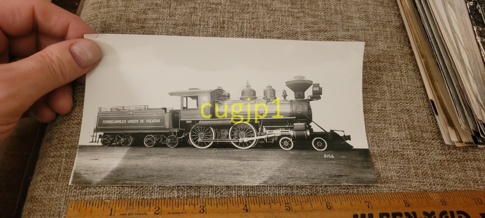 R315 Train Photograph Baldwin Locomotive Works BUILT 1914 NEG 5156 FC UNIDOS DE R315 Train Photograph Baldwin Locomotive Works BUILT 1914 NEG 5156 FC UNIDOS DE