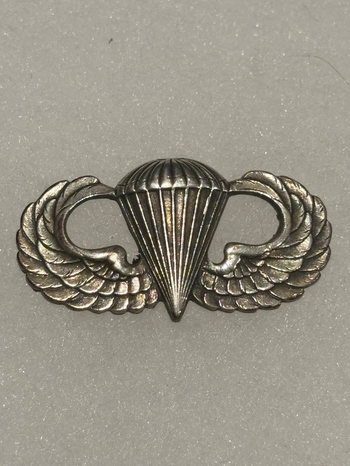 Post WWII Pre-1954 Balfour Army Jump Wings Marked \