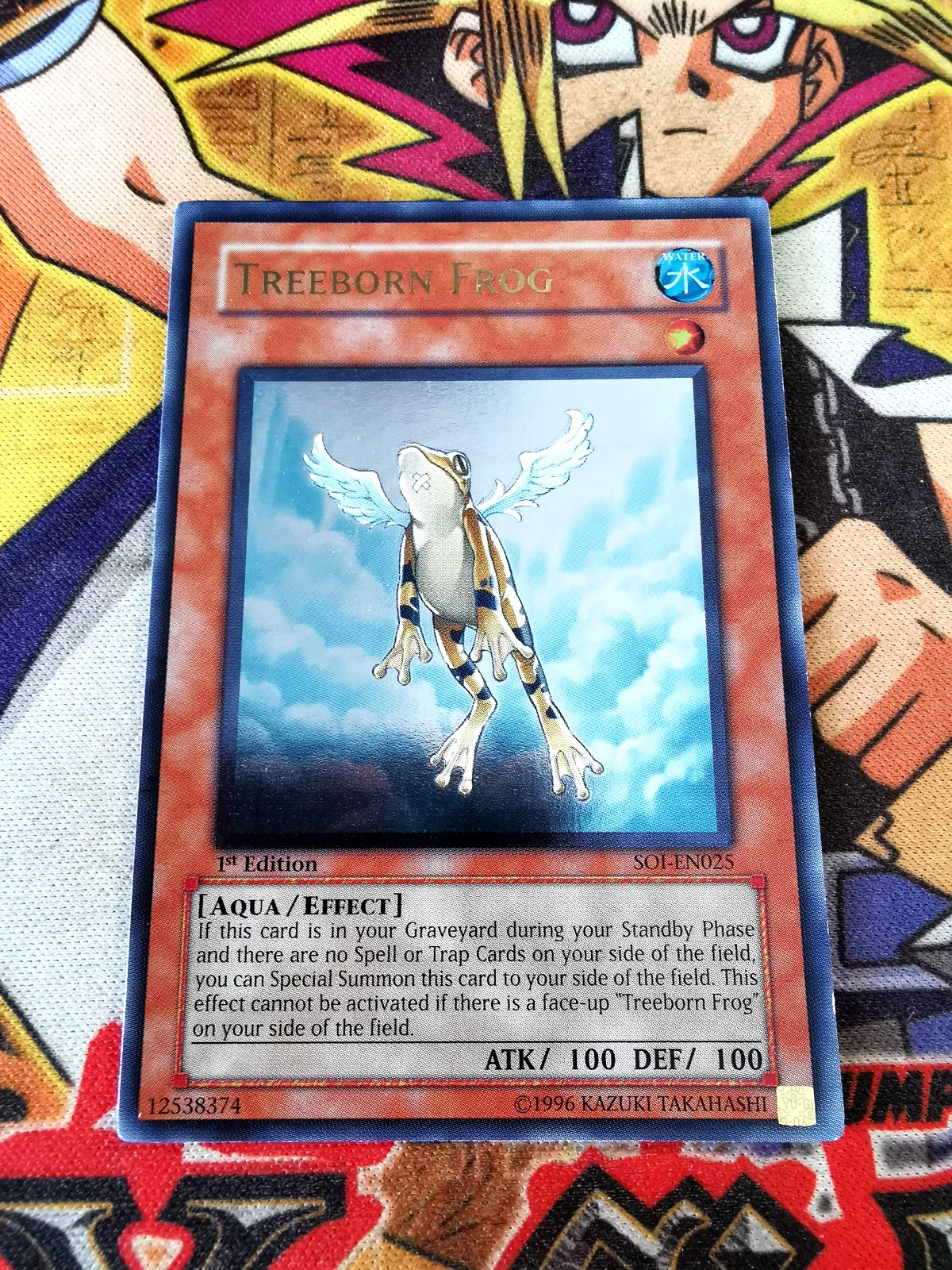 Treeborn Frog soi-en025 1st Edition (NM+/LP) Ultimate Rare Yu-Gi-Oh
