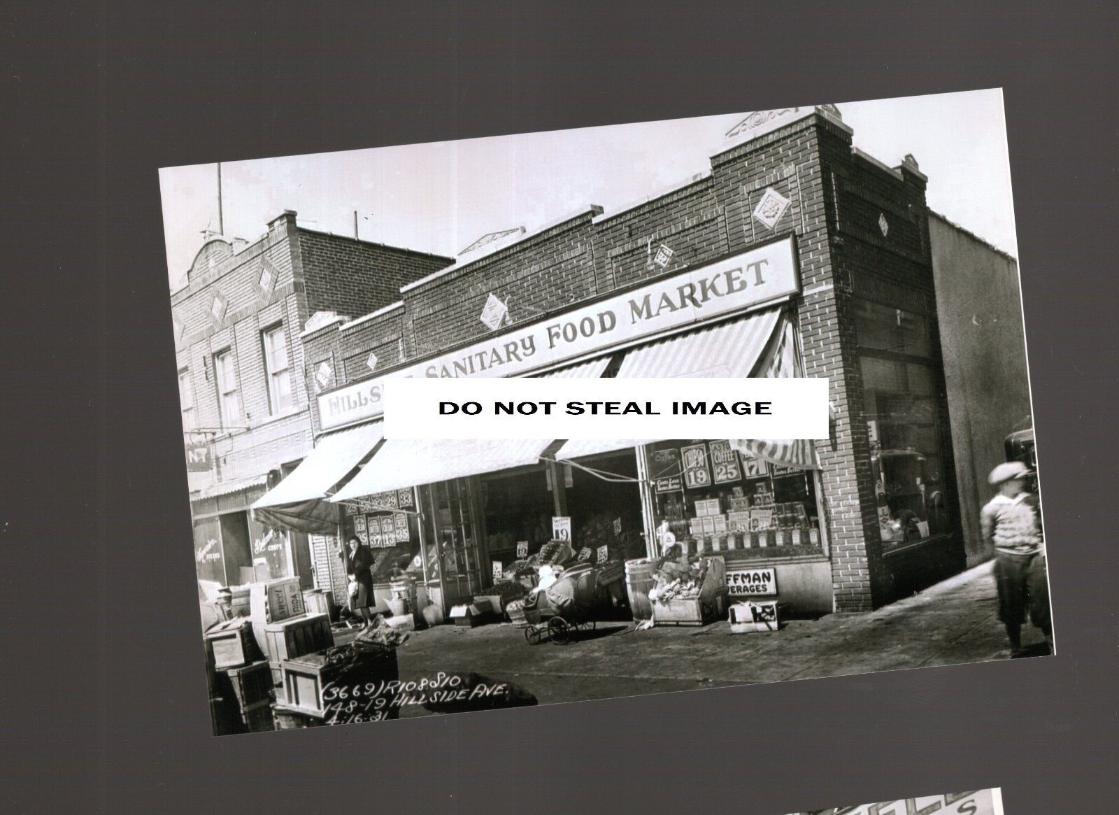 Queens Photograph Print 148-19 Hillside Avenue April 16th 1931