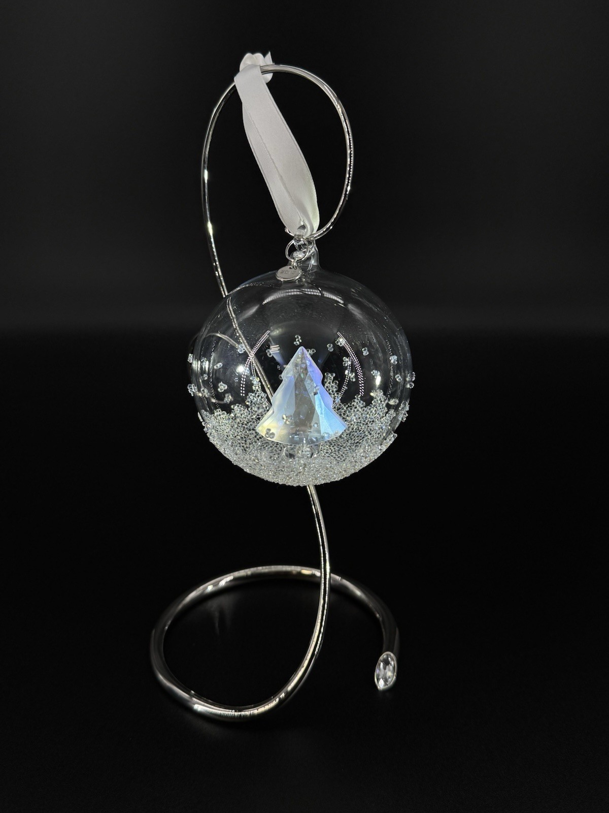 2013 Swarovski  Annual Limited Edition Christmas BALL ORNAMENT Tree Mint-box