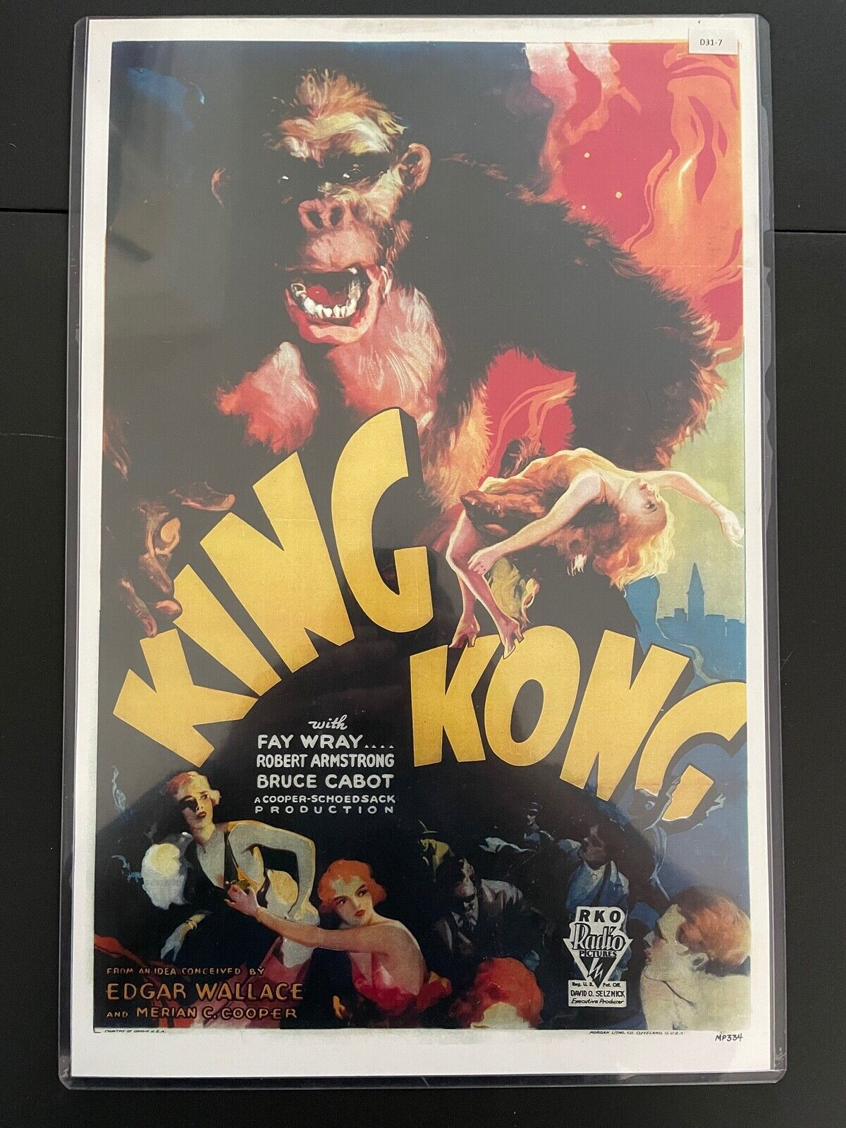 King Kong Movie Poster Print Higher Grade D31-7