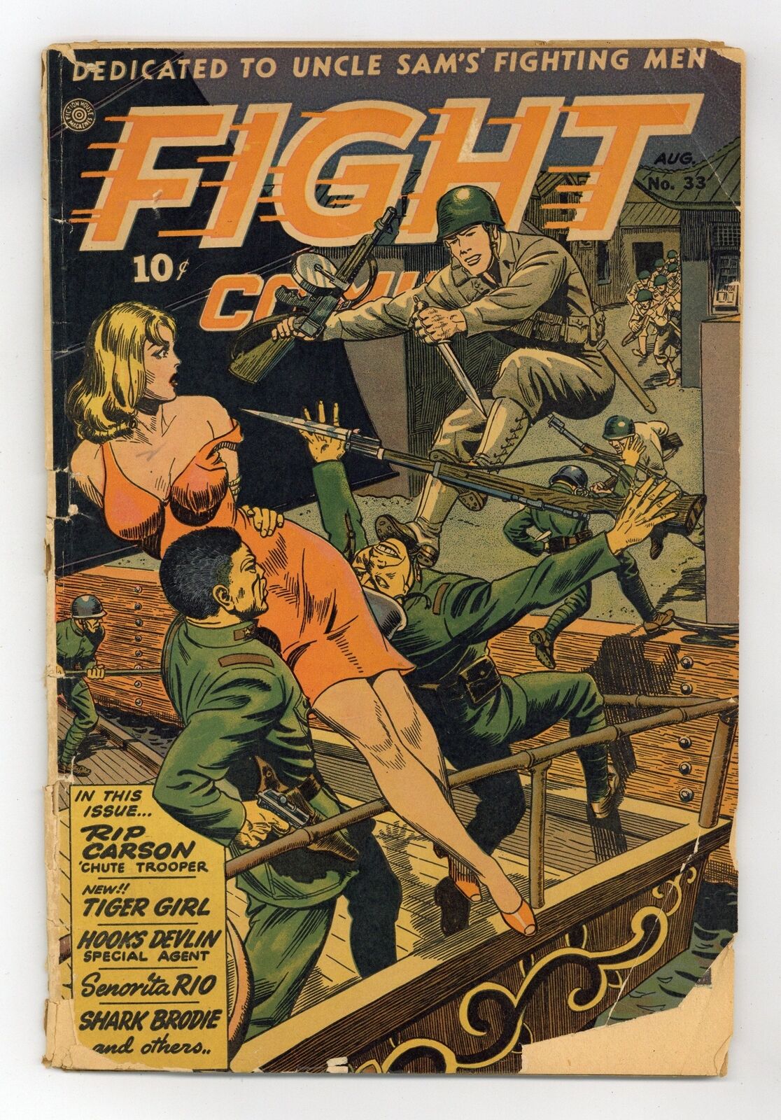 Fight Comics #33 PR 0.5 1944