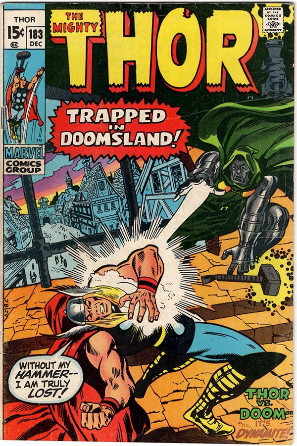 The Mighty Thor #183 (Marvel Comics December 1970)