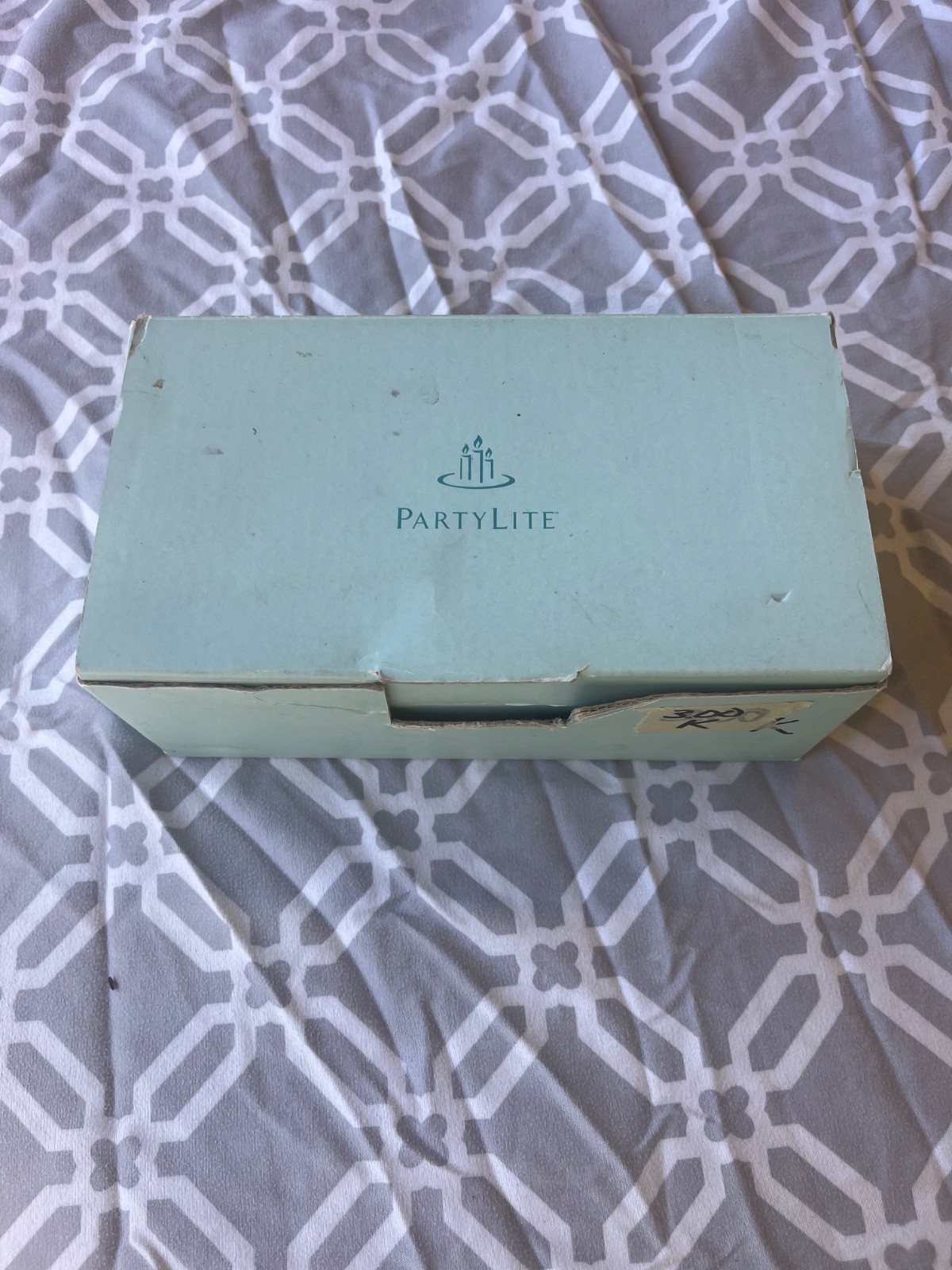 Partylite Square Frosted Votive Candle Holders Set Of 2 P7235 New Retired