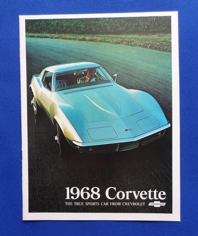 1968 Chevrolet CORVETTE Stingray Automobile Sales Brochure - ORIGINAL