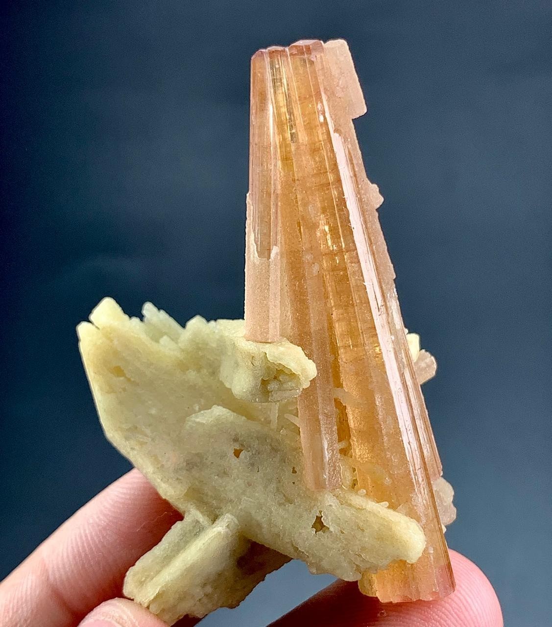 75 Carat Tourmaline Crystal Specimen From Afghanistan