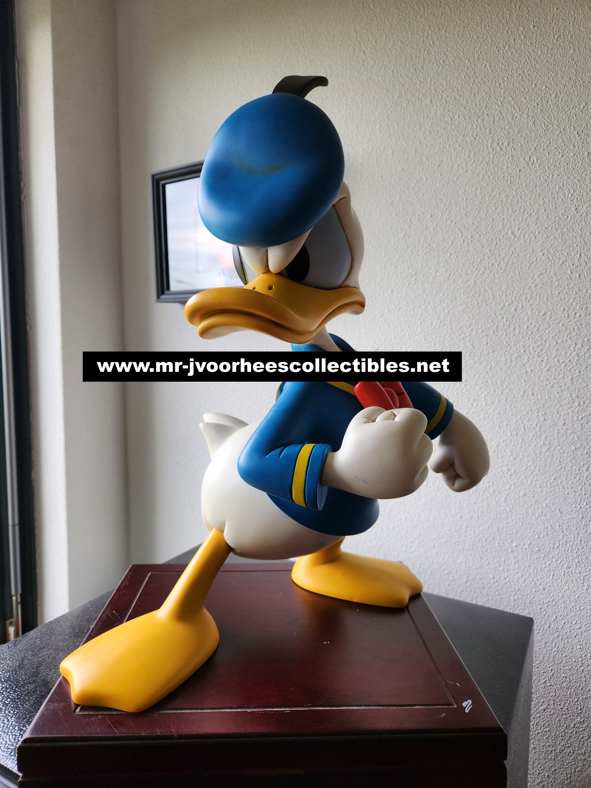 Walt Disney Donald Duck Angry Definitive Big Vintage Rutten Figurine Statue