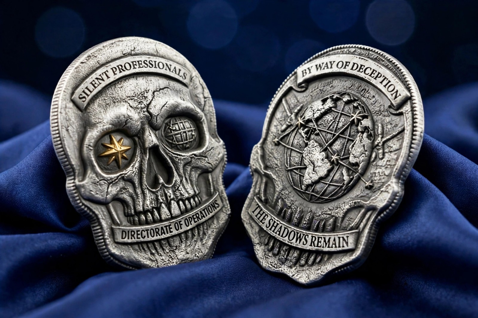 CIA Directorate of Operations Silent Professionals Challenge Coin CIA Directorate of Operations Silent Professionals Challenge Coin