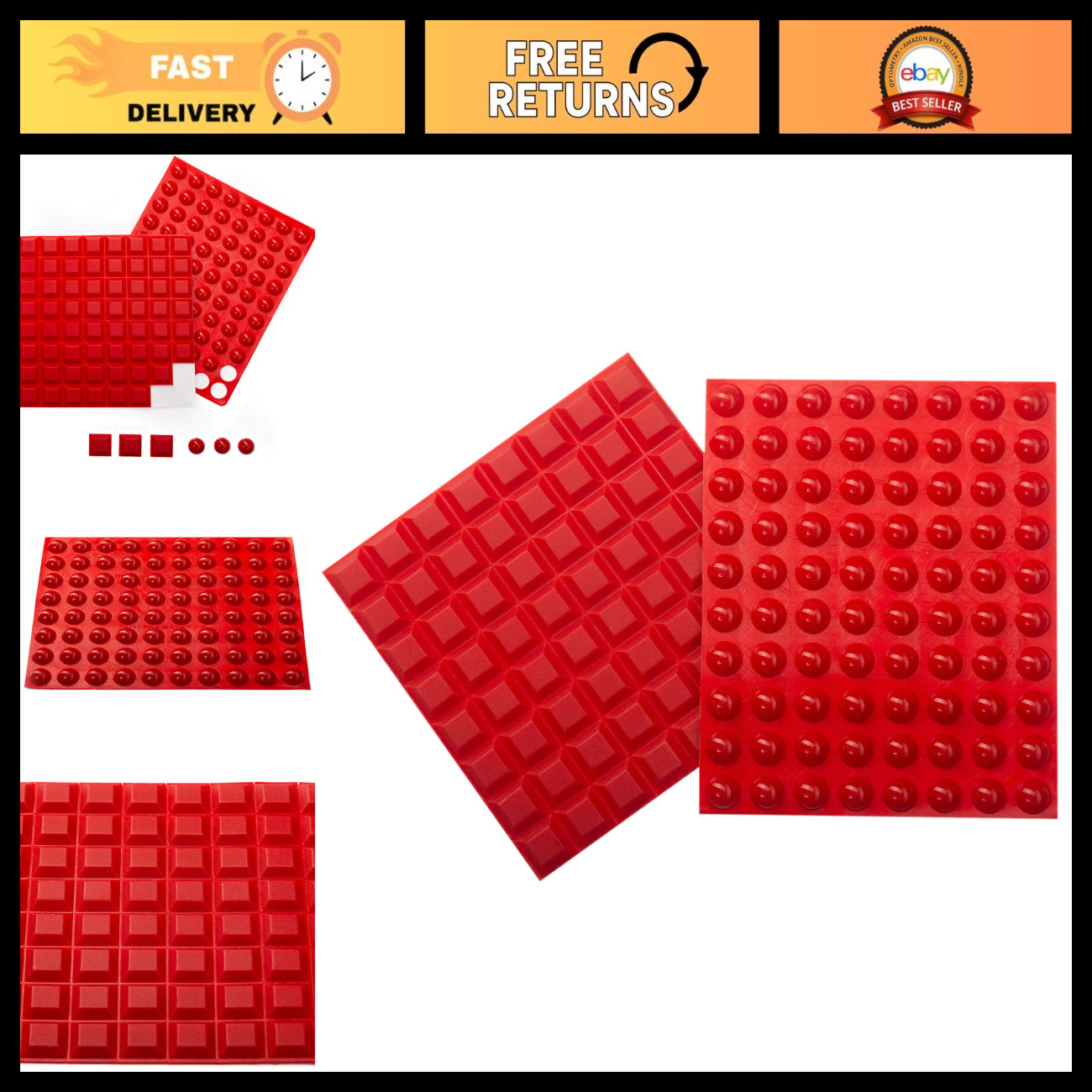 Silicone Tactile Bump Dots for Visually Impaired, Blind, Low Vision - 144 Pack Silicone Tactile Bump Dots for Visually Impaired, Blind, Low Vision - 144 Pack