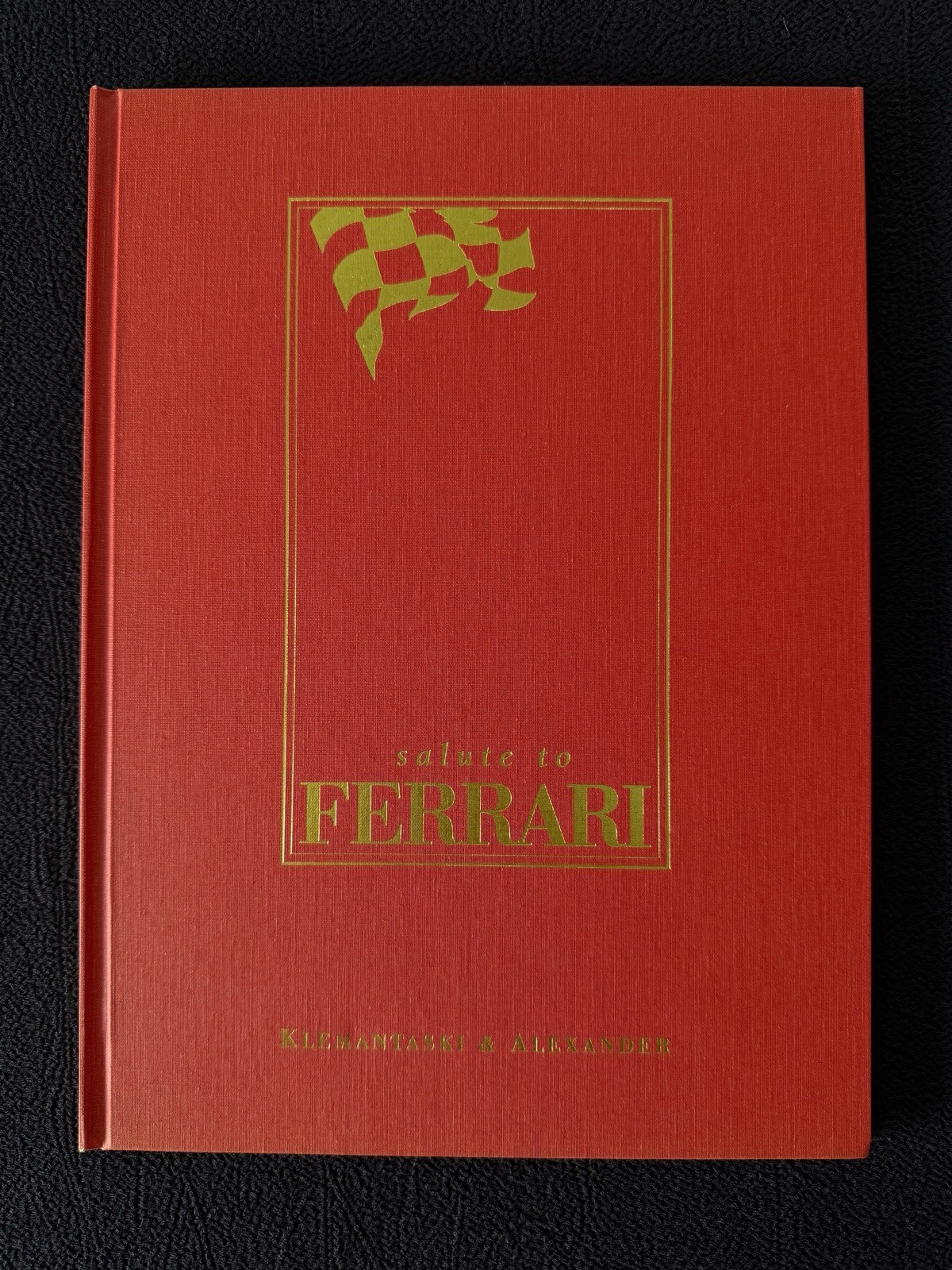 Salute to Ferrari Signed Monterey Ed Louis Klemantaski Jesse Alexander LE 500