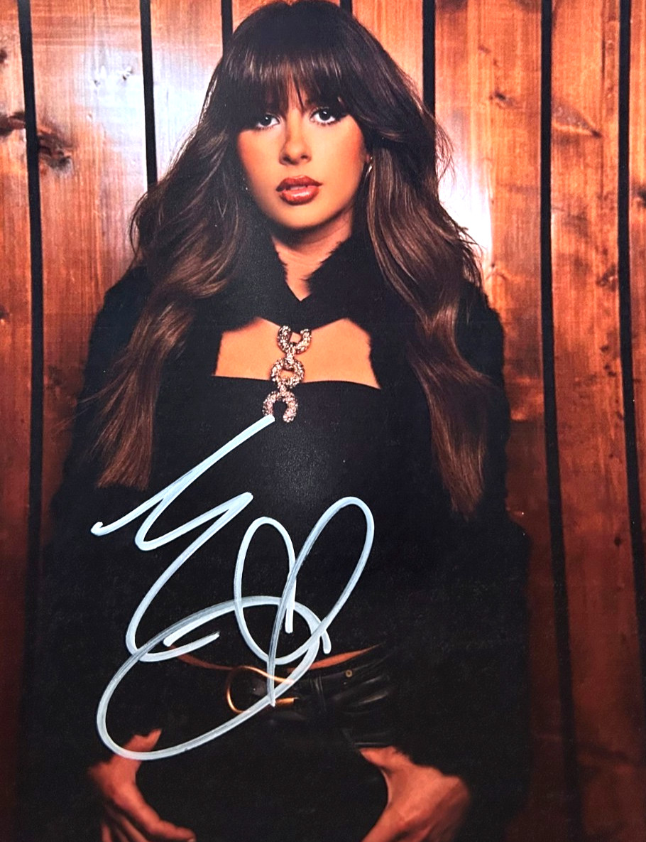 ELLA LANGLEY Signed 8x10\