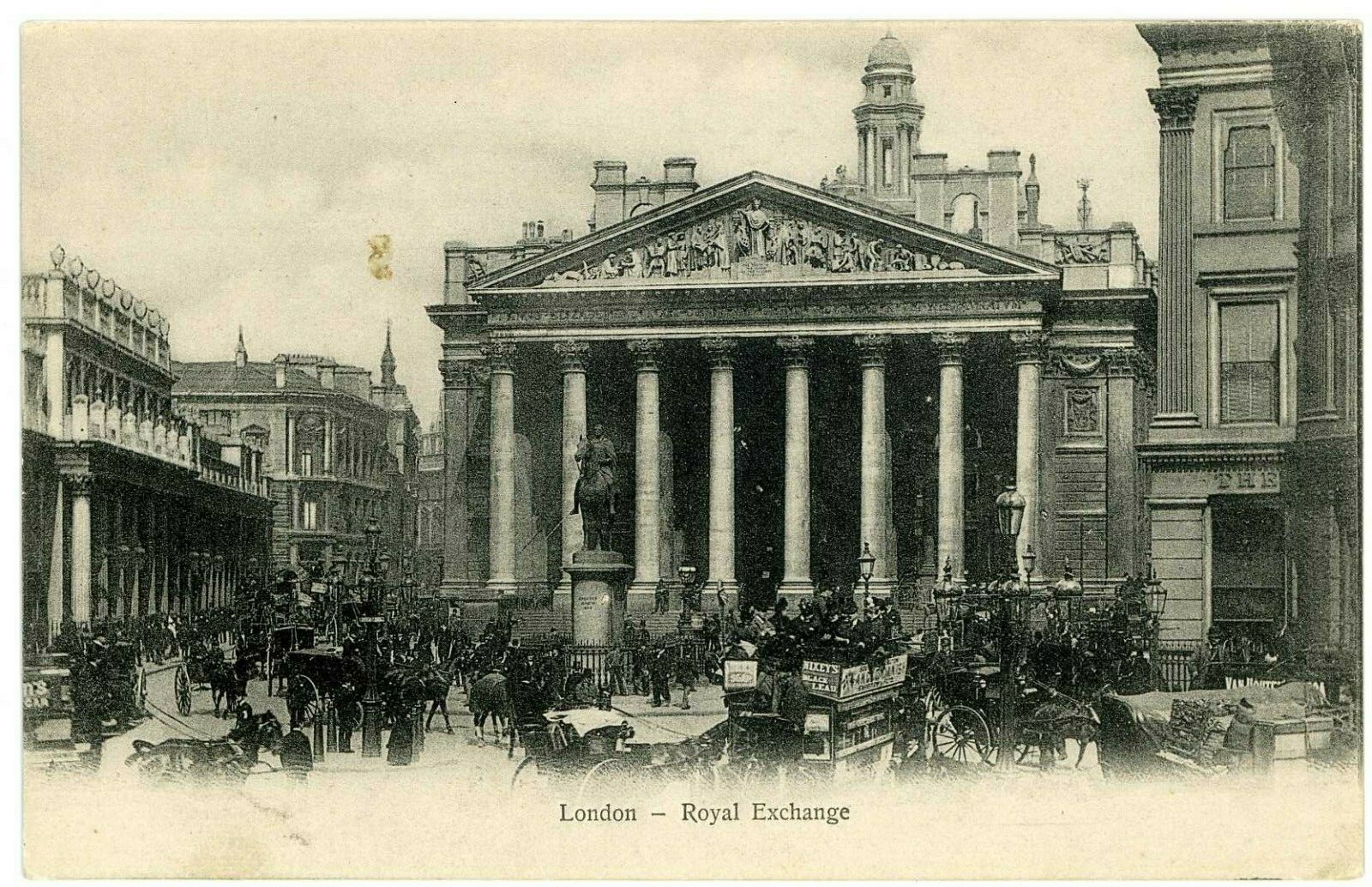 Postcard London Royal Exchange