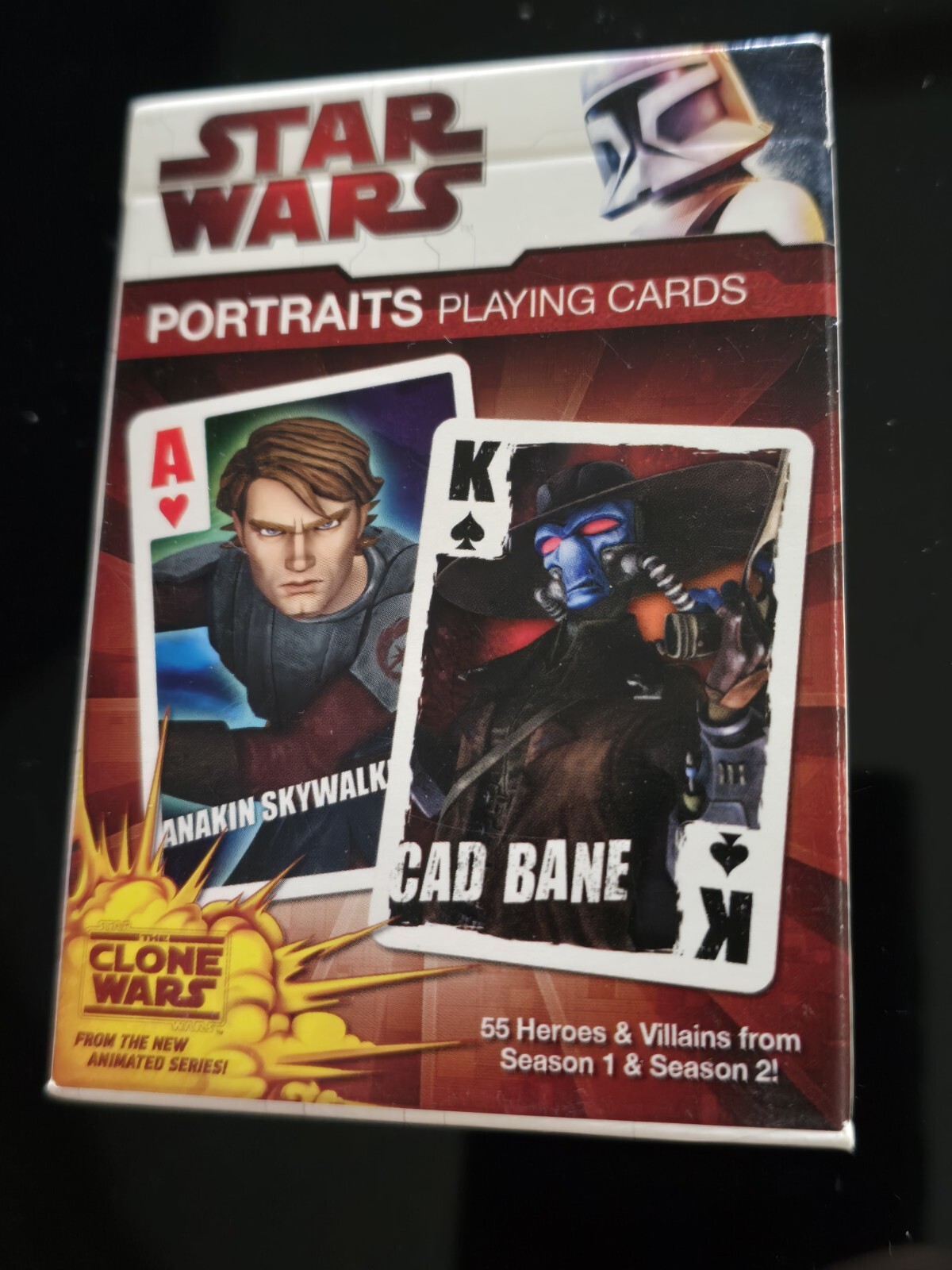 STAR WARS Playing Cards Portraits NEW VTG 2009