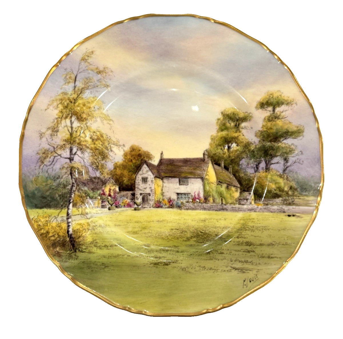 Mint Royal Worcester 1940 Sulgrave Manor 10 5/8\