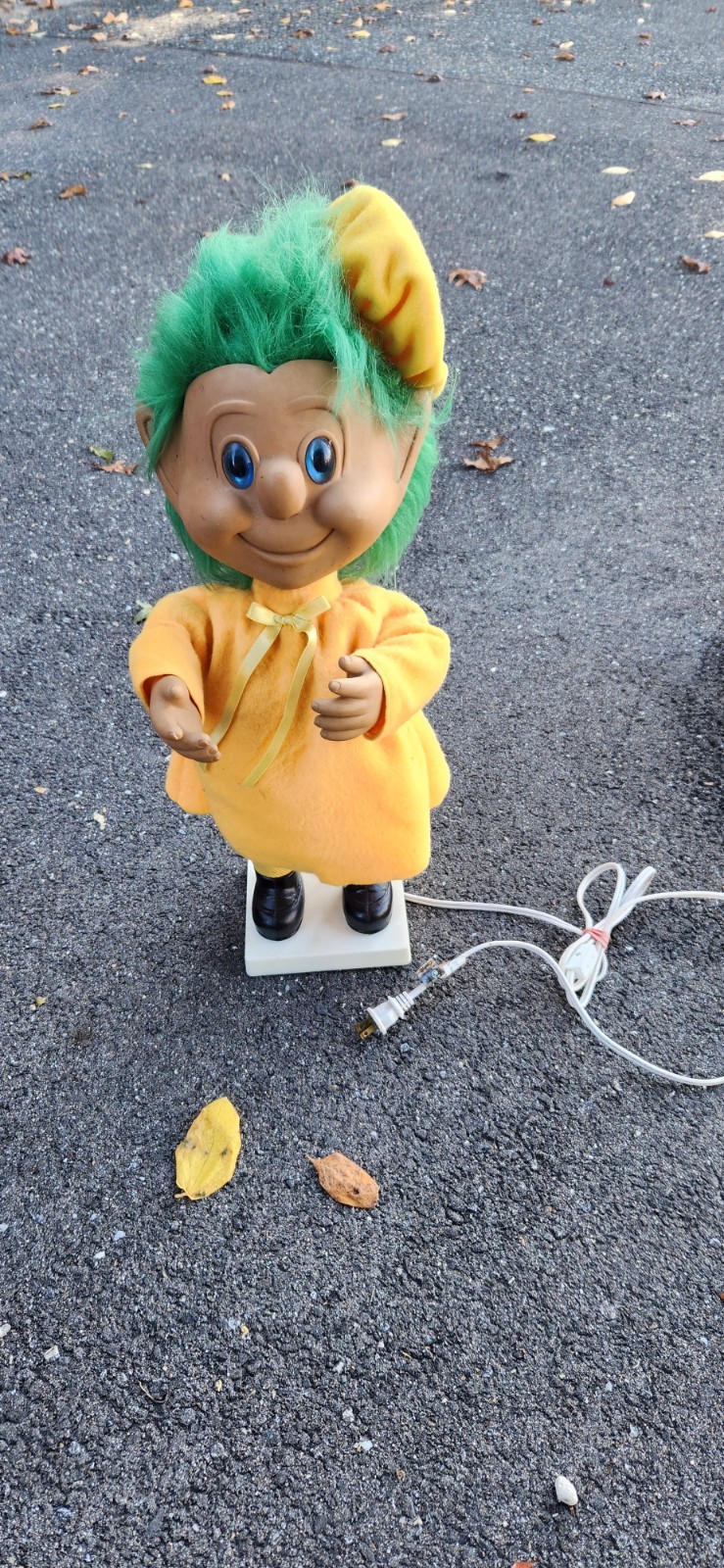  Vintage 1992 Troll Elf Telco Motion-ettes of Christmas Animated 22