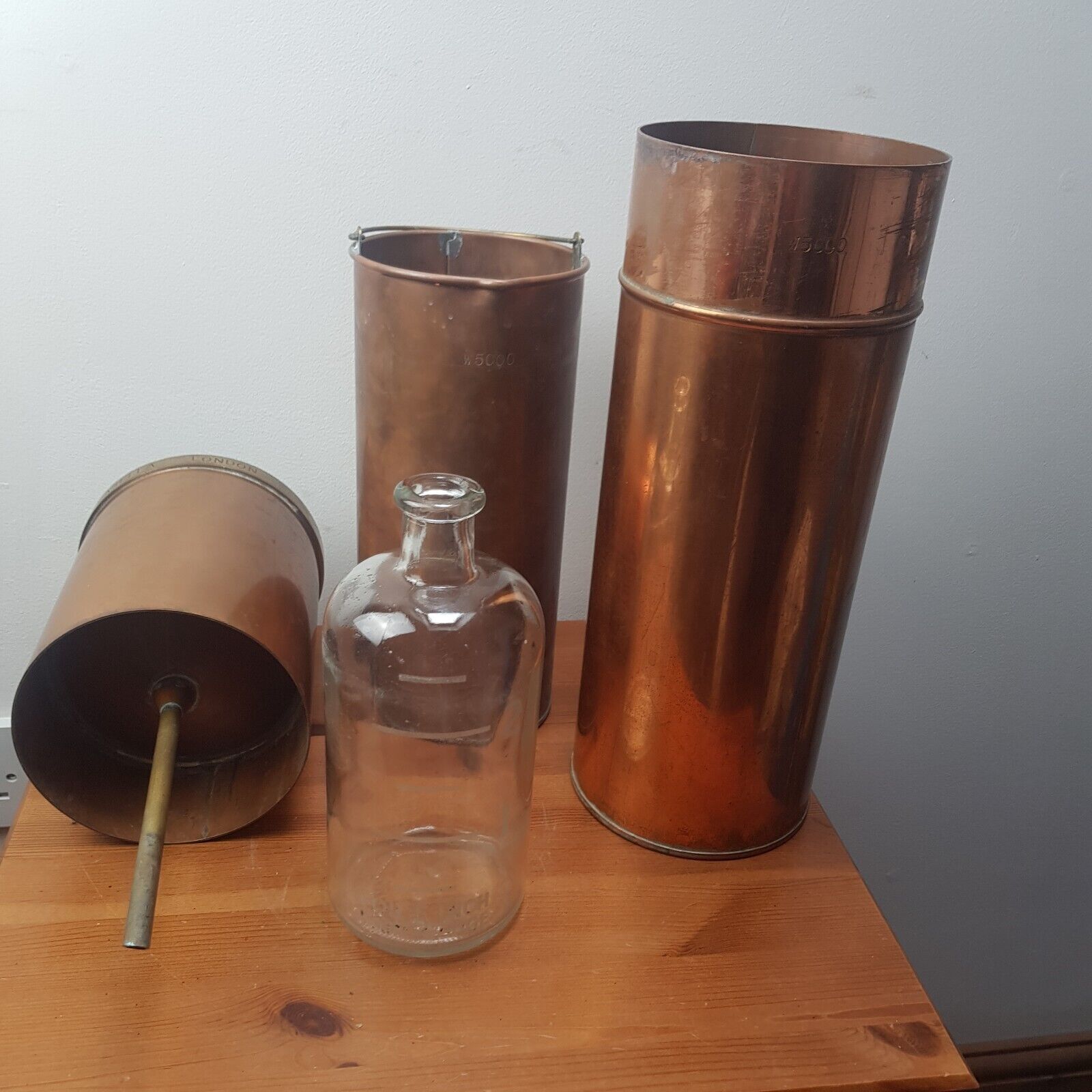 casella rainwater gauge snowdon pattern copper vintage w 5000
