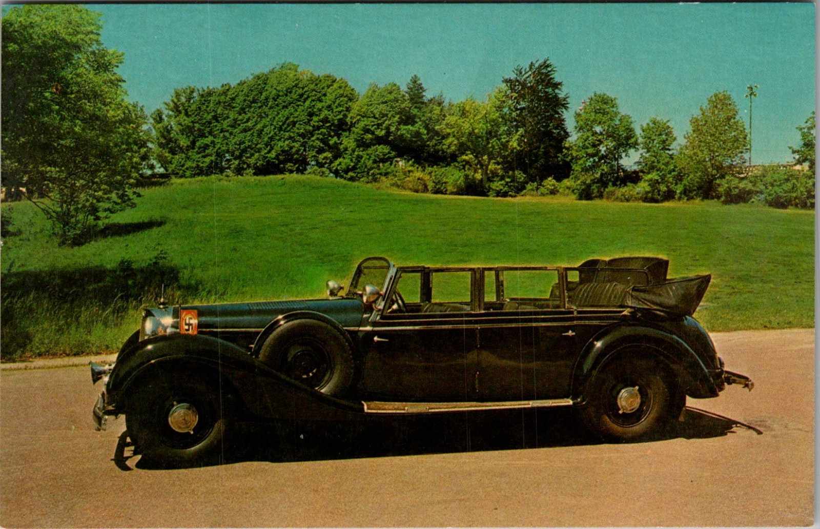 Hitler's Armored Car G. H. Waterman Jr. Vintage Postcard TP12-24