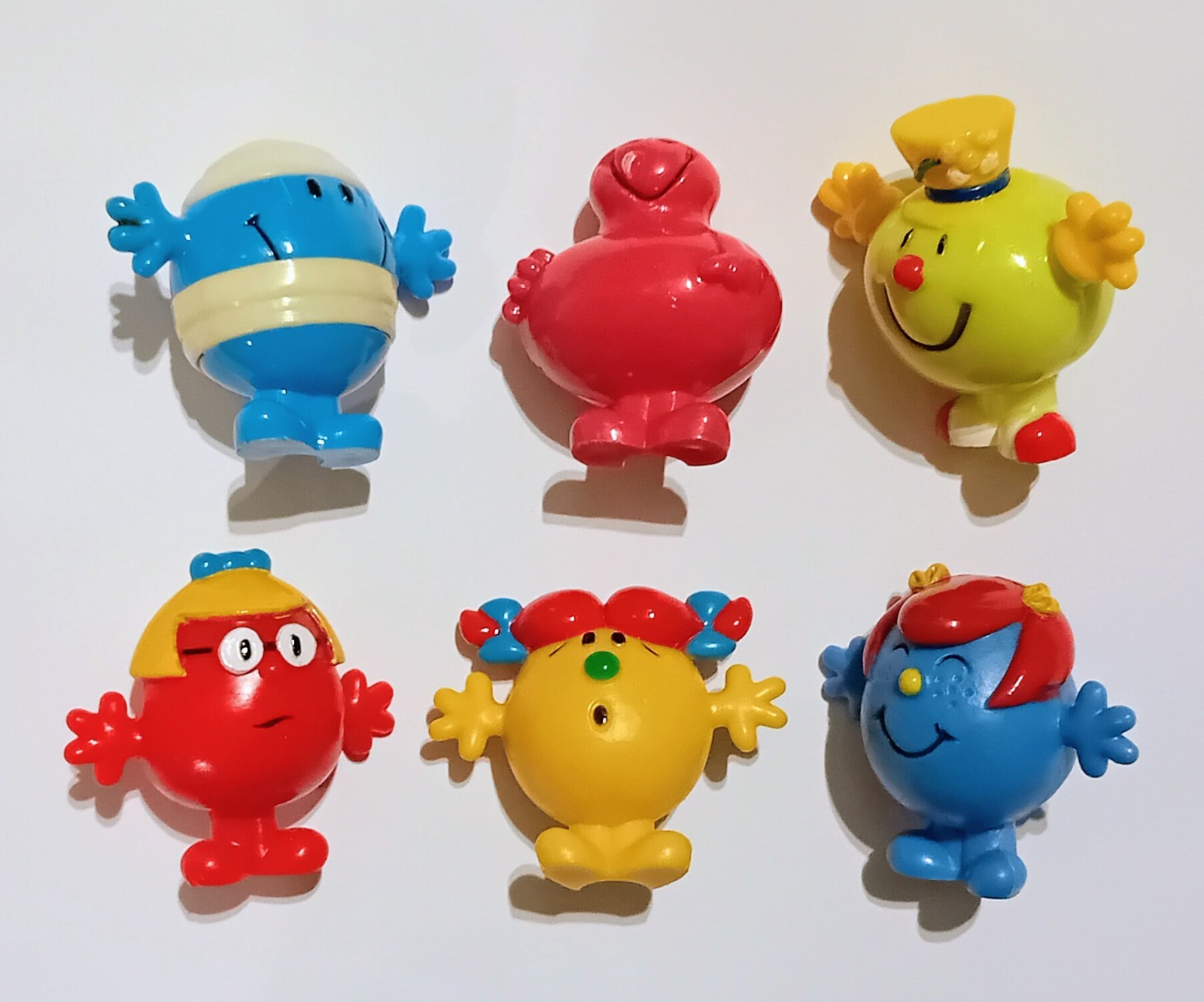 MR MEN AND LITTLE MISS FIGURINES SET GERMANY - VINTAGE FIGURES COLLECTIBLES